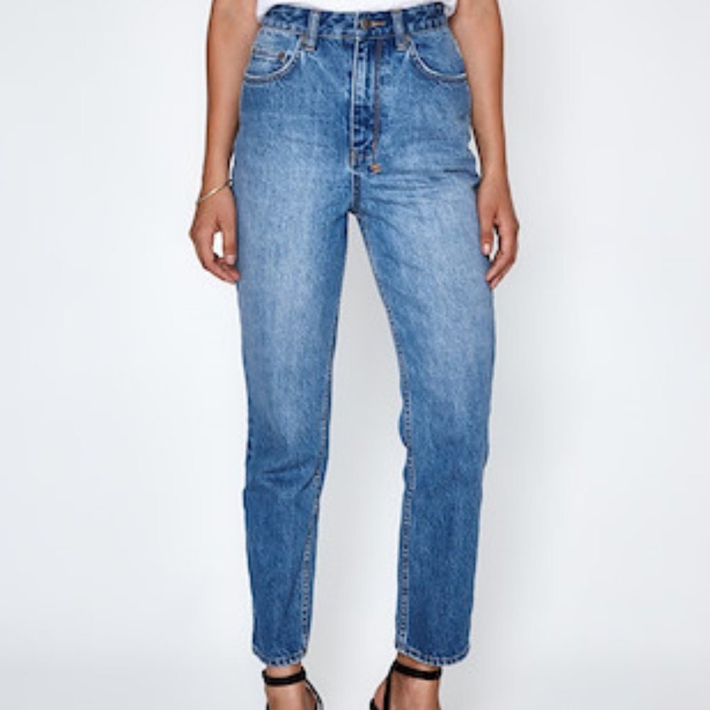 Ksubi Chlo Jeans Wasted Young American High Waist Relaxed Tapered Ankle Size 30 - Picture 3 of 15